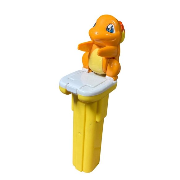 Bandai Charmander Candy Dispenser Yellow Orange Collectible Pokemon Figure 1998 - Picture 1 of 13